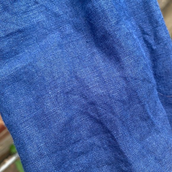 J.Crew Baird McNutt Linen Shirt in Navy - Men's - Picture 4 of 4